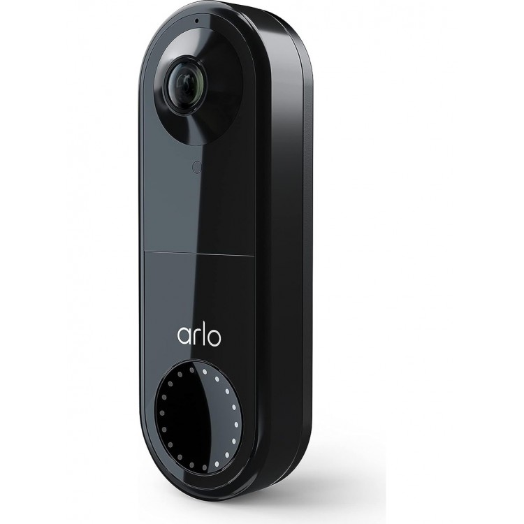 Arlo Essential Kablolu Görüntülü Kapı Zili - Hd 180 Görüş Güvenlik Kamerası