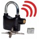 110 Desibel Alarmlı Asma Kilit Bisiklet Motosiklet Kilidi Hareket Sensörlü Alarm Ekstra Güvenlik