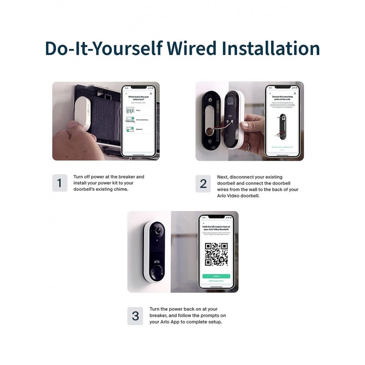 Arlo Essential Kablolu Görüntülü Kapı Zili - Hd 180 Görüş Güvenlik Kamerası Arlo Essential Kablolu Görüntülü Kapı Zili - Hd 180 Görüş Güvenlik Kamerası