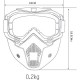 Cross Motosiklet Bisiklet Gözlüğü Açık Kask Maskesi Süngerli Bant Lastikli Jet Maske Sarı Cam Cross Motosiklet Bisiklet Gözlüğü Açık Kask Maskesi Süngerli Bant Lastikli Jet Maske Sarı Cam