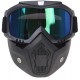 Cross Motosiklet Bisiklet Gözlüğü Açık Kask Maskesi Süngerli Bant Lastikli Jet Maske Mavi Cam Cross Motosiklet Bisiklet Gözlüğü Açık Kask Maskesi Süngerli Bant Lastikli Jet Maske Mavi Cam