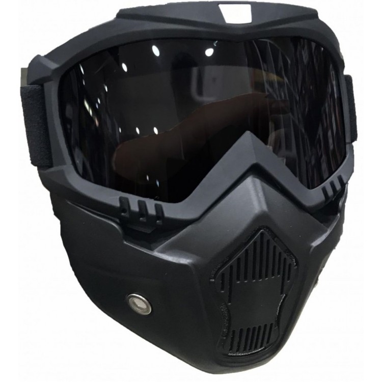 Cross Motosiklet Bisiklet Gözlüğü Açık Kask Maskesi Süngerli Bant Lastikli Jet Maske Siyah Cam Cross Motosiklet Bisiklet Gözlüğü Açık Kask Maskesi Süngerli Bant Lastikli Jet Maske Siyah Cam