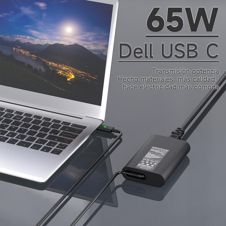 Dell Latitude 11 7212 12 5285 5289 5290 7275 14 5490 7410 7490 USB C Güç Adaptörü 65W Dizüstü Bilgisayar Şarj Kablosu Dell Latitude 11 7212 12 5285 5289 5290 7275 14 5490 7410 7490 USB C Güç Adaptörü 65W Dizüstü Bilgisayar Şarj Kablosu