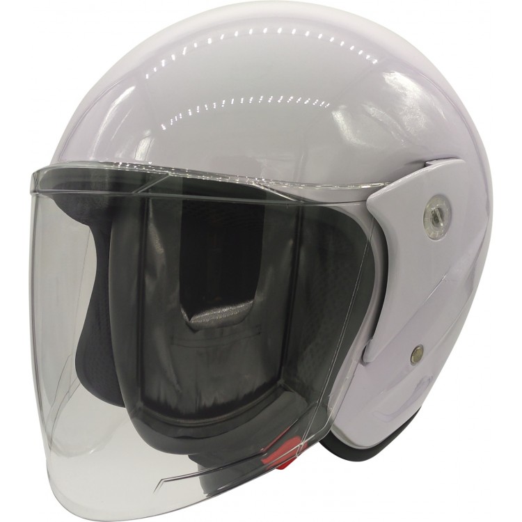 Motosiklet Kaskı Parlak Beyaz Motor Kask Yarım Açık Kask Geniş Açı Abs Kabuk Malzeme Motor Kask L-XL Motosiklet Kaskı Parlak Beyaz Motor Kask Yarım Açık Kask Geniş Açı Abs Kabuk Malzeme Motor Kask L-XL