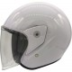 Motosiklet Kaskı Parlak Beyaz Motor Kask Yarım Açık Kask Geniş Açı Abs Kabuk Malzeme Motor Kask L-XL Motosiklet Kaskı Parlak Beyaz Motor Kask Yarım Açık Kask Geniş Açı Abs Kabuk Malzeme Motor Kask L-XL