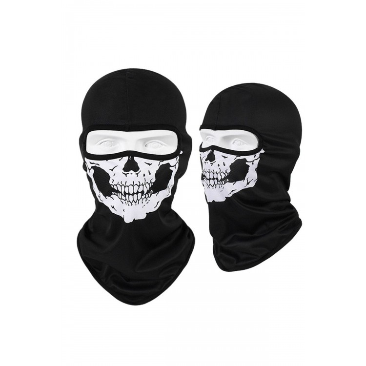 Motosiklet Kurukafa Balaklava Skull Mask Rüzgar Geçirmez Motor Maske Soğuk Yüz Koruma Kar Maskesi