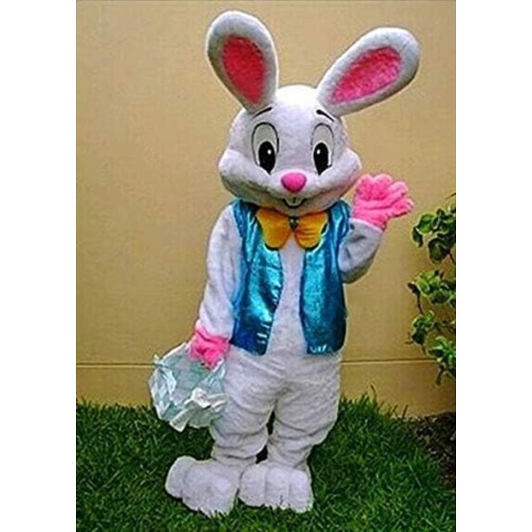 Paskalya Tavşanı Kostümü Yetişkinler İçin, Cadılar Bayramı Kostümü Tavşan Maskot Kostüm Paskalya Tavşanı Kostümü Yetişkinler İçin, Cadılar Bayramı Kostümü Tavşan Maskot Kostüm