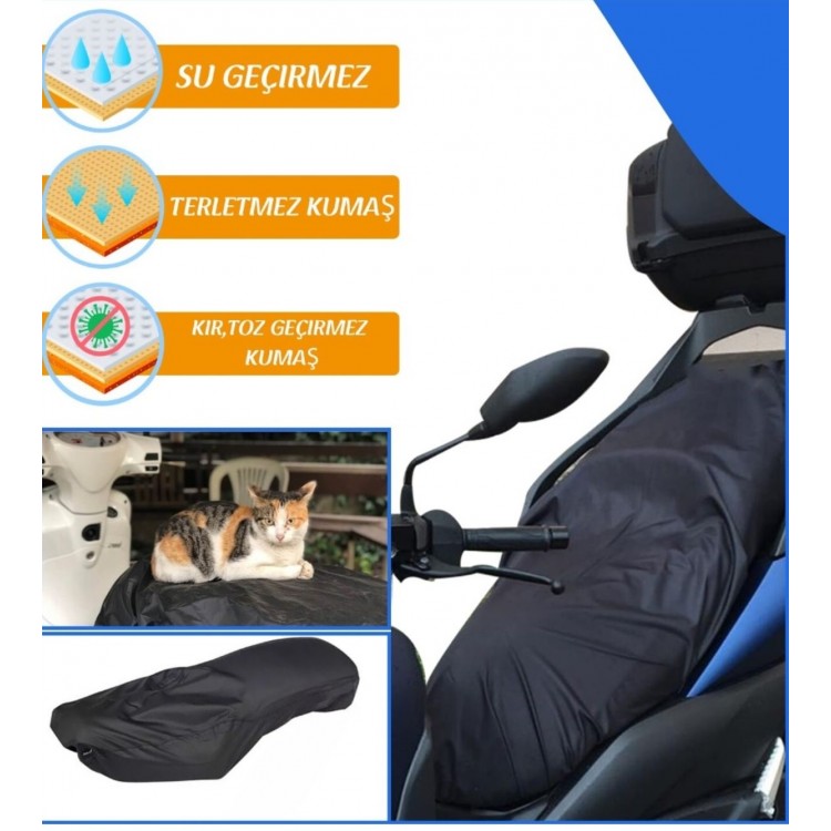 Spacy Activa Vespa Küçük Model Scooter Universal Motosiklet Siyah Sele Kılıfı Motor Koltuk Brandası Spacy Activa Vespa Küçük Model Scooter Universal Motosiklet Siyah Sele Kılıfı Motor Koltuk Brandası
