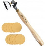 Torna Makineleri İçin Ahşap Zımpara Ünitesi Kase Zımpara Mil Başlık 50mm