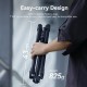 Katlanabilir Işık Ayağı Tripod TT43 Işık Standı Alüminyum, 180 ° Ters Çevrilebilir Ayaklar 75/190cm Katlanabilir Işık Ayağı Tripod TT43 Işık Standı Alüminyum, 180 ° Ters Çevrilebilir Ayaklar 75/190cm